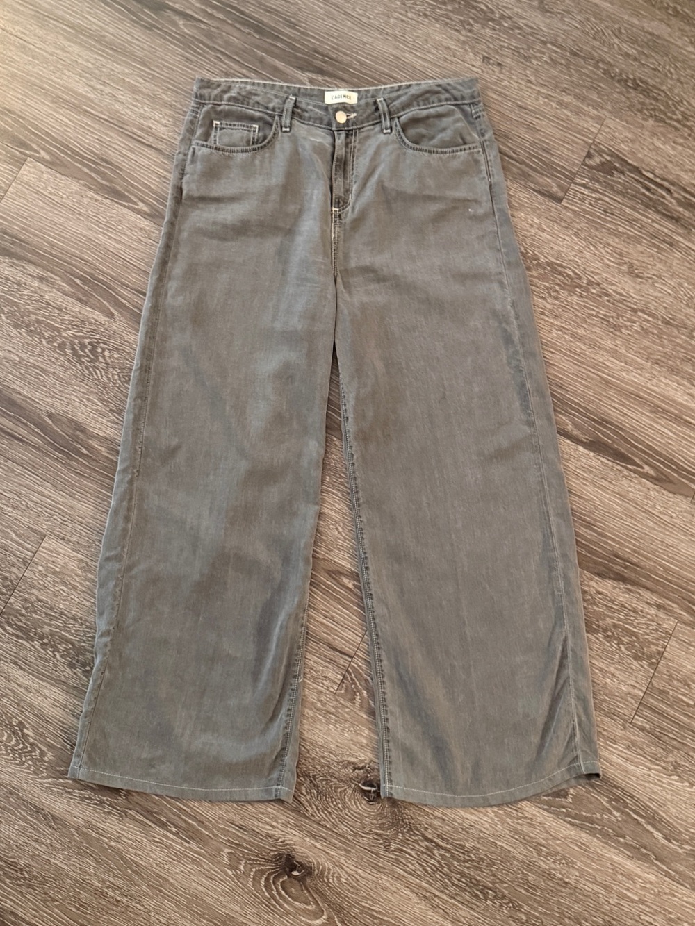L'Agence Alicent Wide-Leg Jean in Solace